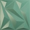 Ekena Millwork 19 5/8in. W x 19 5/8in. H Marquise EnduraWall Decorative 3D Wall Panel Covers 2.67 Sq. Ft. WP20X20MQFSM - alternate 1
